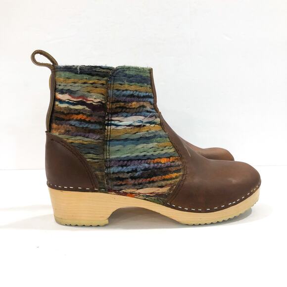 Scandic Edith Hippie Yarn Clog Boots - Picture 2 of 12